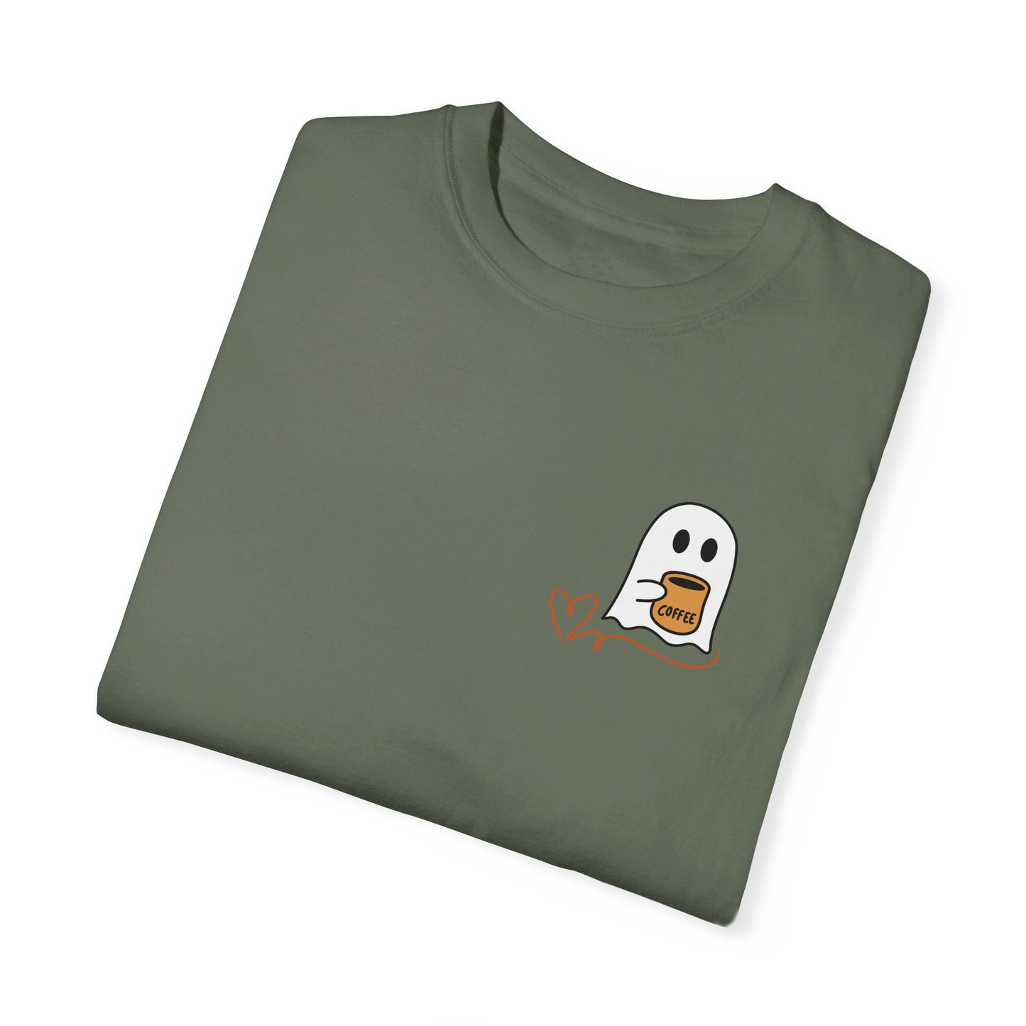 Ghost with Coffee T-Shirt