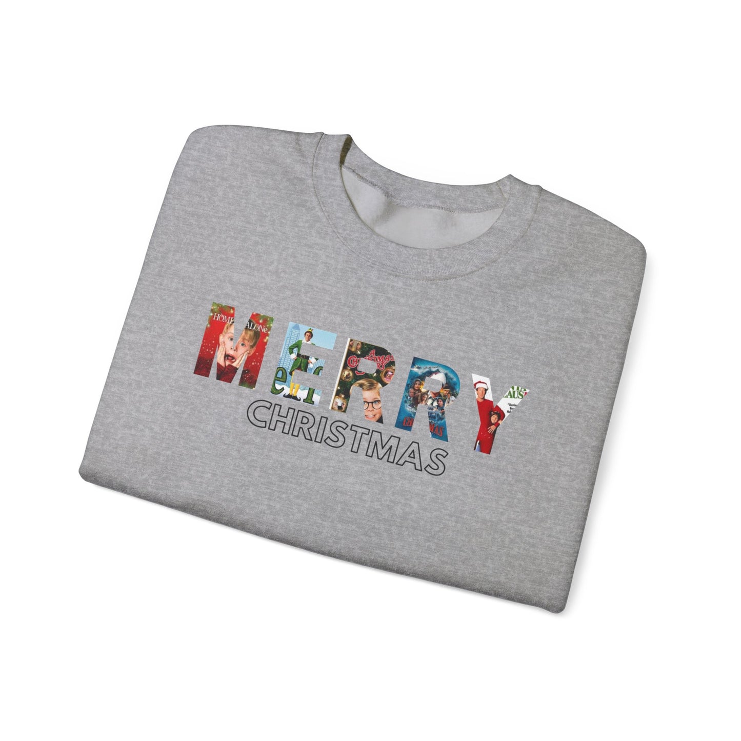 Movie Merry Christmas Crewneck Sweatshirt