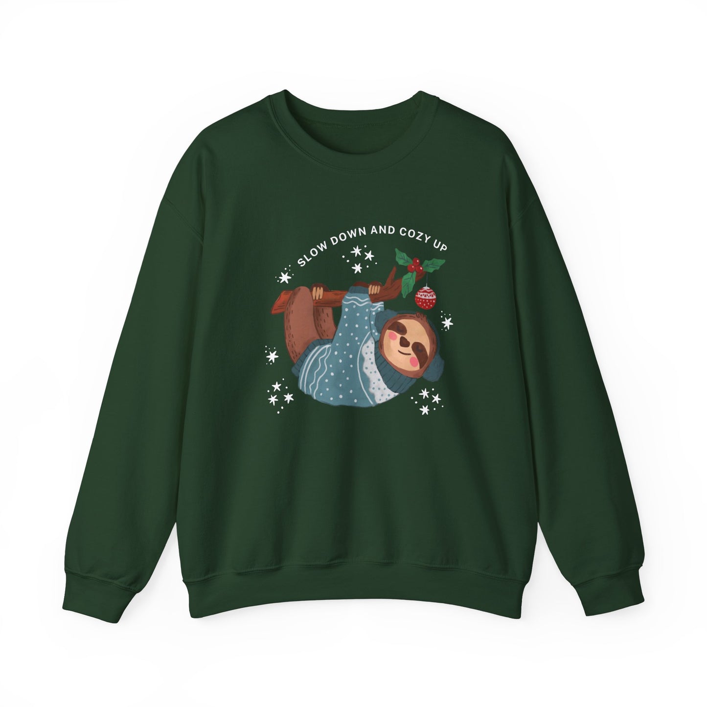 Slow Down and Cozy Up Crewneck Sweatshirt