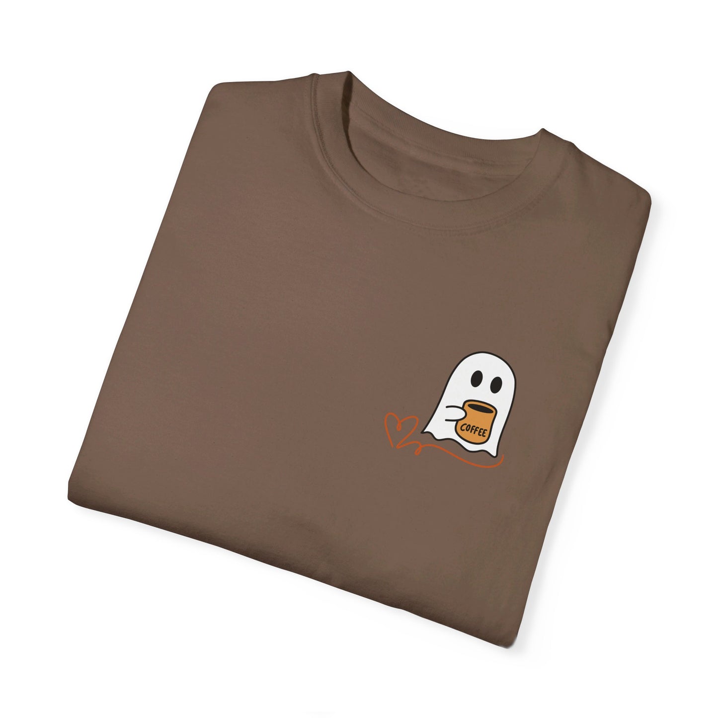 Ghost with Coffee T-Shirt