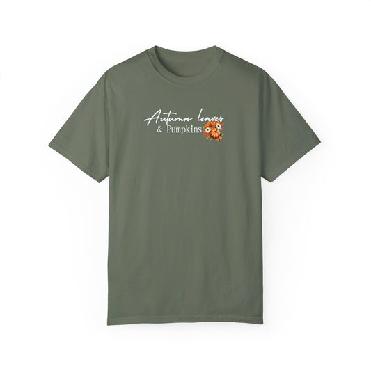 Autumn Leaves & Pumpkins T-Shirt