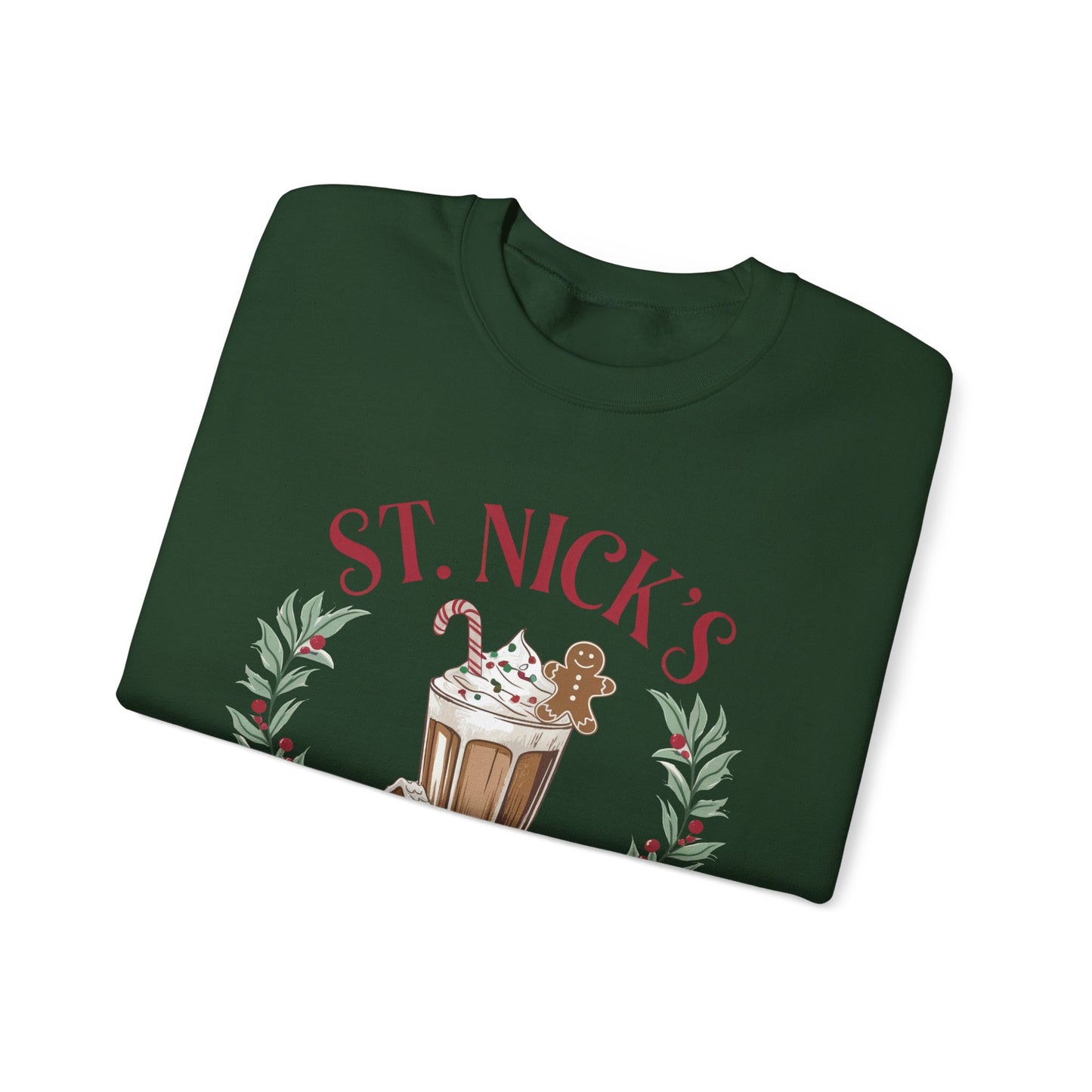 St. Nick's Coffee Club Crewneck Sweatshirt