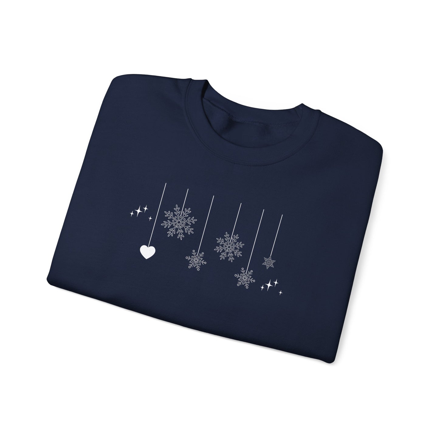 Snowflakes Crewneck Sweatshirt