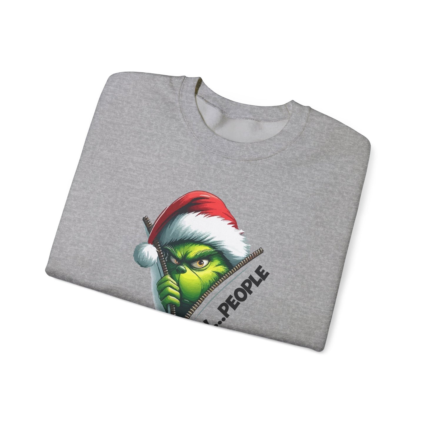 Grinch Ew..People Crewneck Sweatshirt