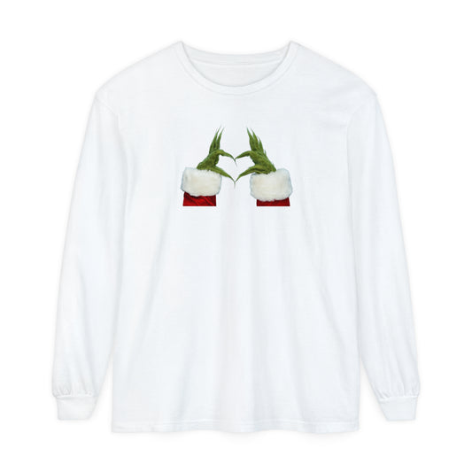 Grinch Hands Long Sleeve T-Shirt