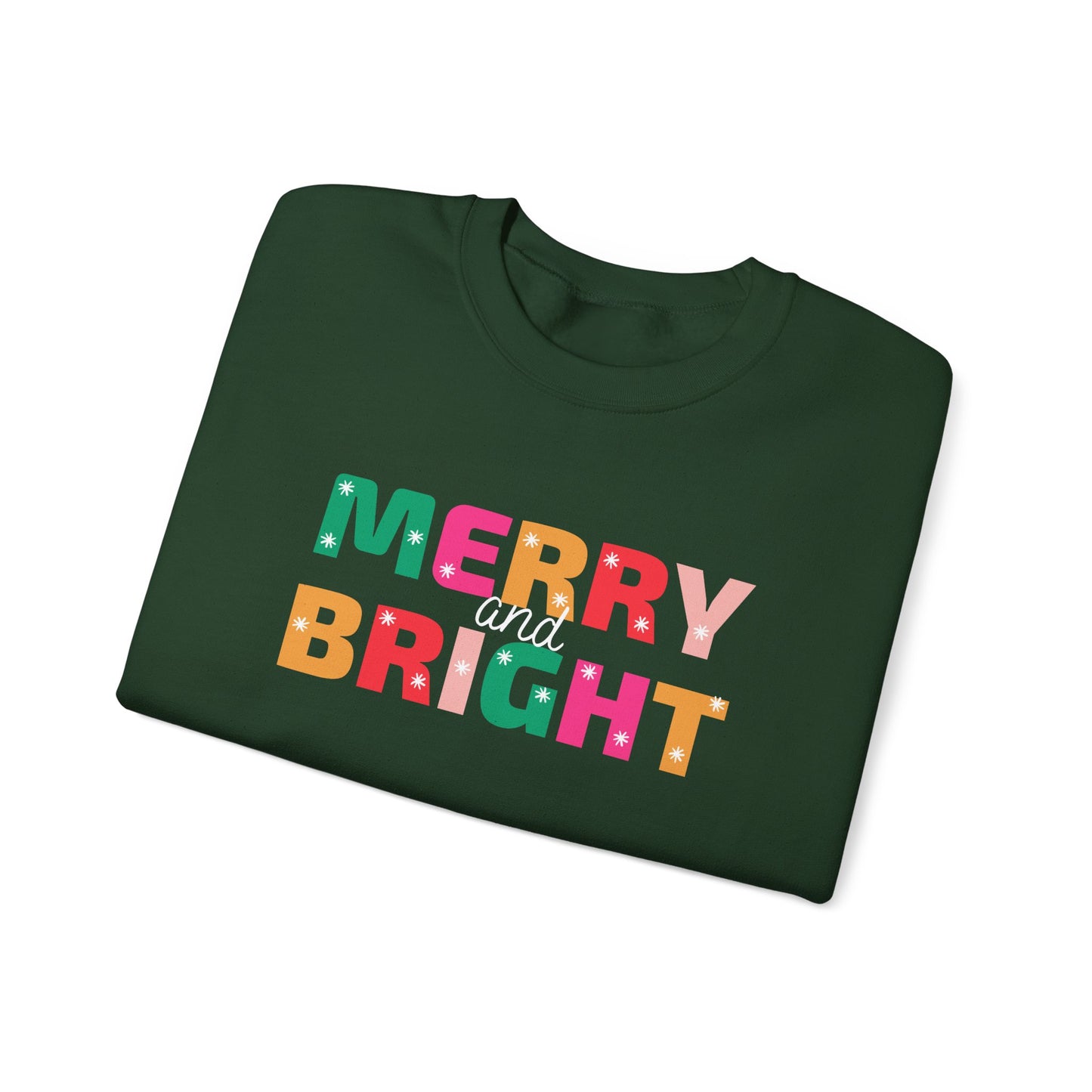 Merry and Bright Crewneck Sweatshirt