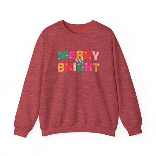 Merry and Bright Crewneck Sweatshirt