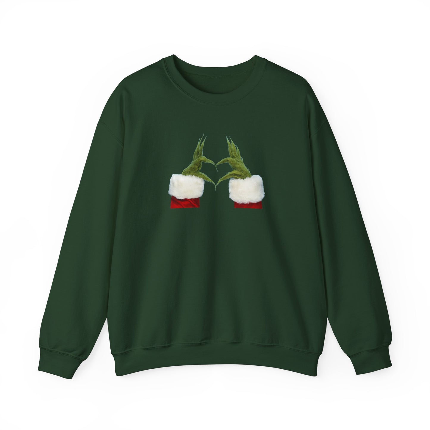 Grinch Hands Crewneck Sweatshirt