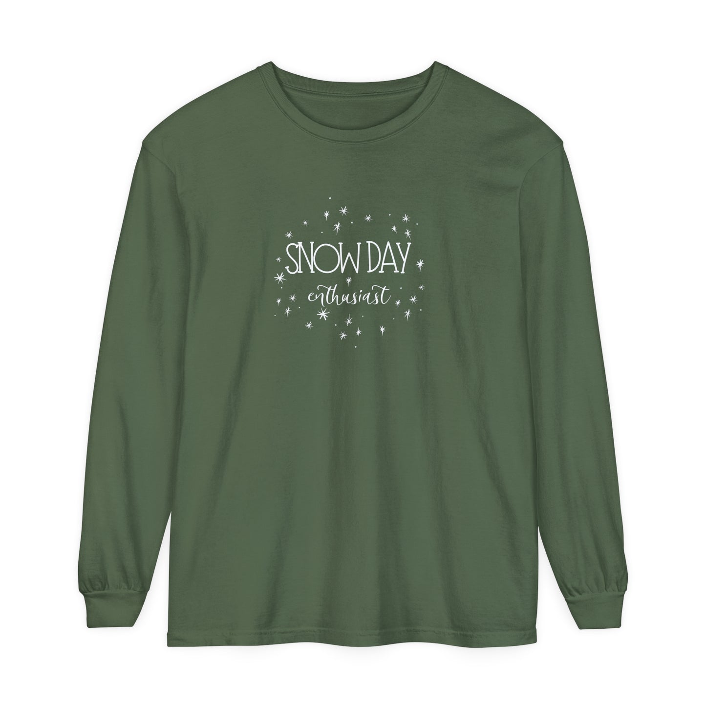 Snow Day Enthusiast Long Sleeve T-Shirt