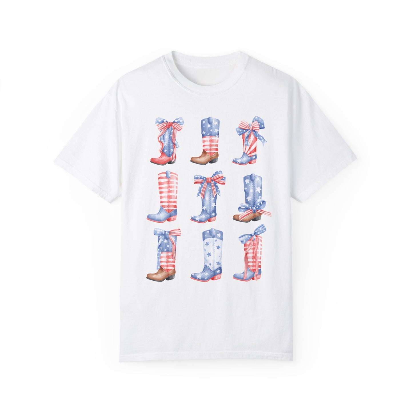 Patriotic Cowboy Boots T-Shirt