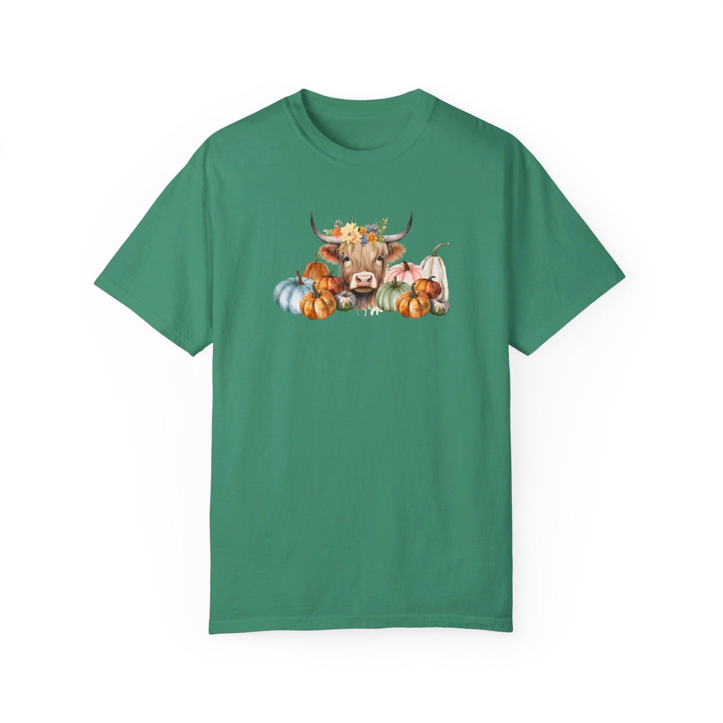 Highland Cow Pumpkin T-Shirt