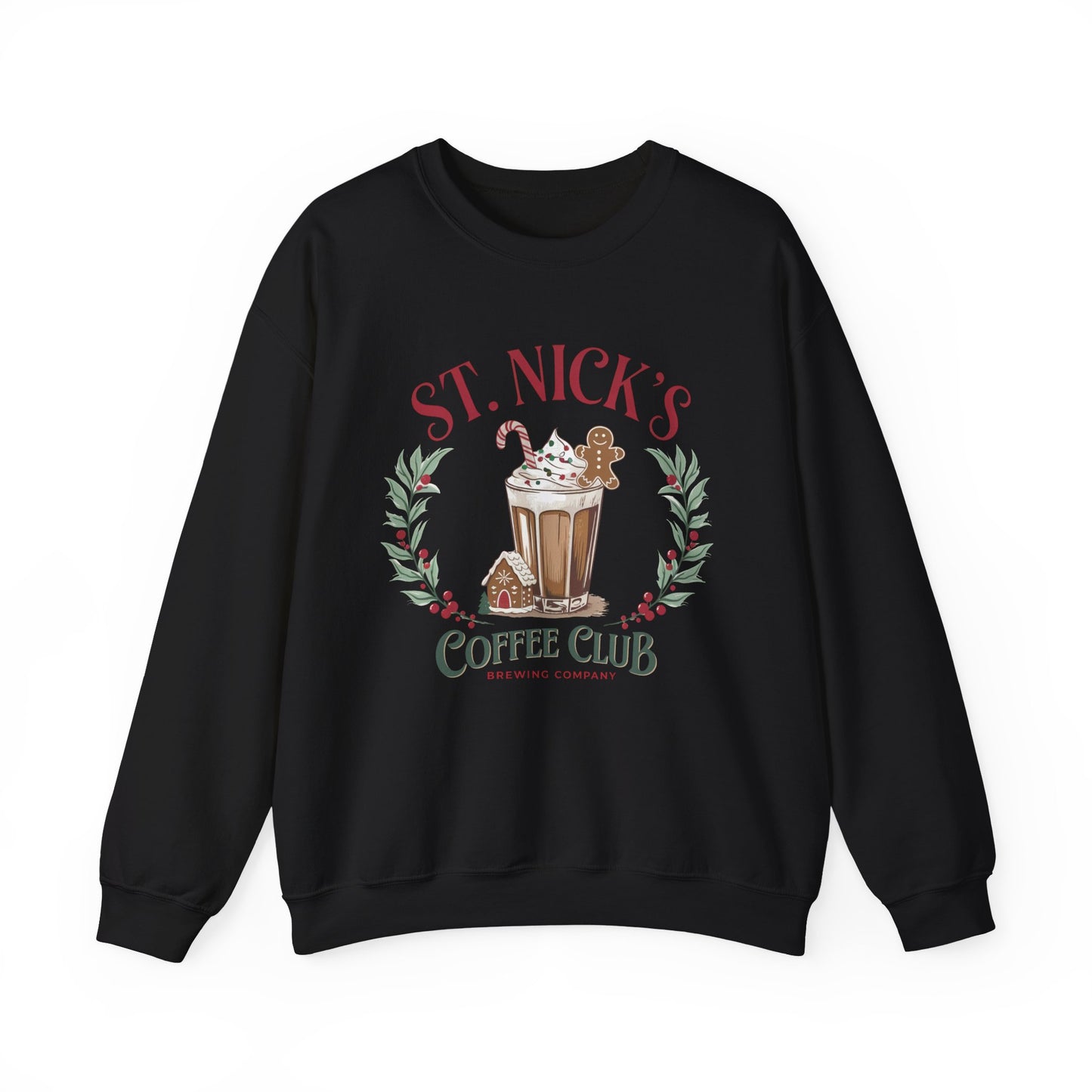 St. Nick's Coffee Club Crewneck Sweatshirt