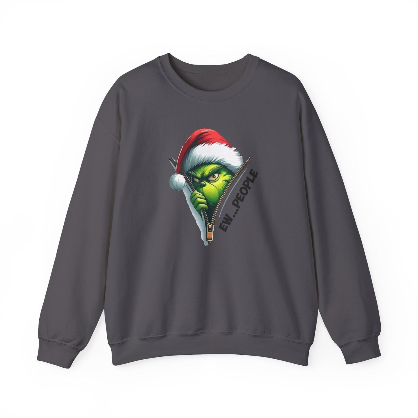 Grinch Ew..People Crewneck Sweatshirt