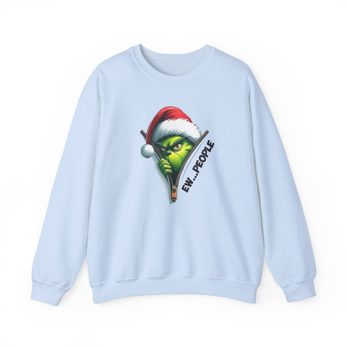 Grinch Ew..People Crewneck Sweatshirt