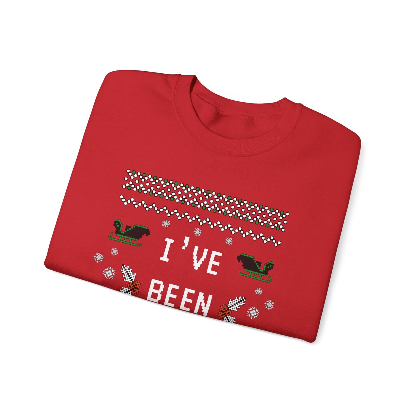 I've Been Naughty Crewneck Sweatshirt