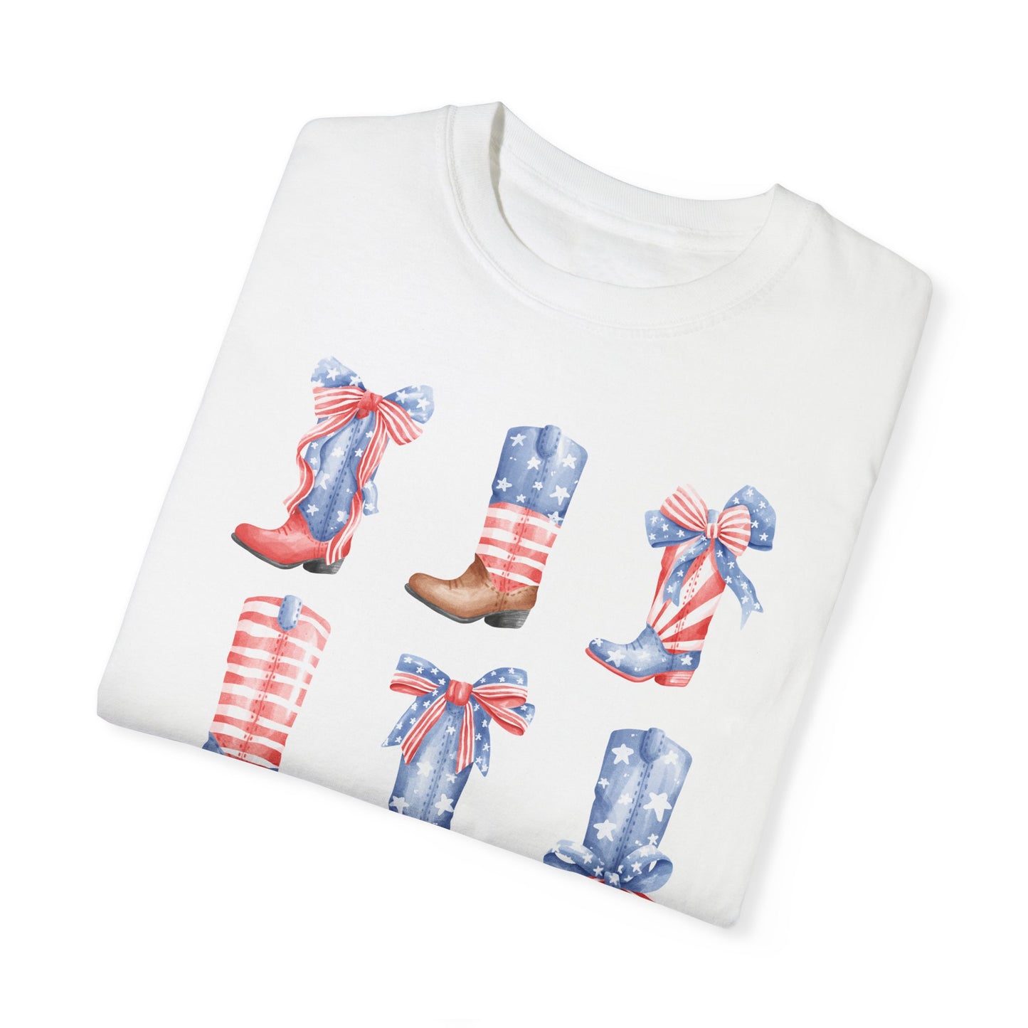 Patriotic Cowboy Boots T-Shirt