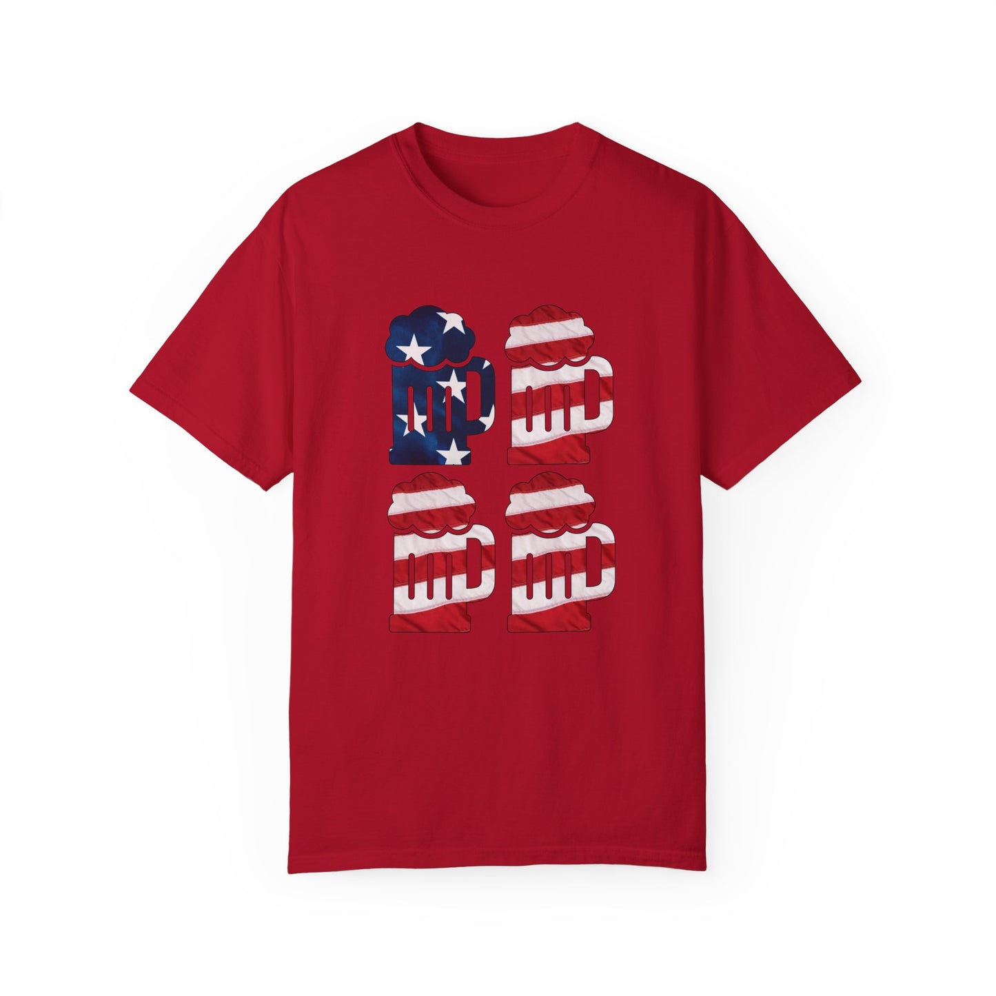 American Flag Beer T-Shirt