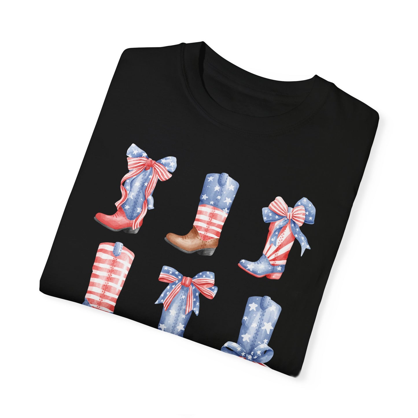 Patriotic Cowboy Boots T-Shirt