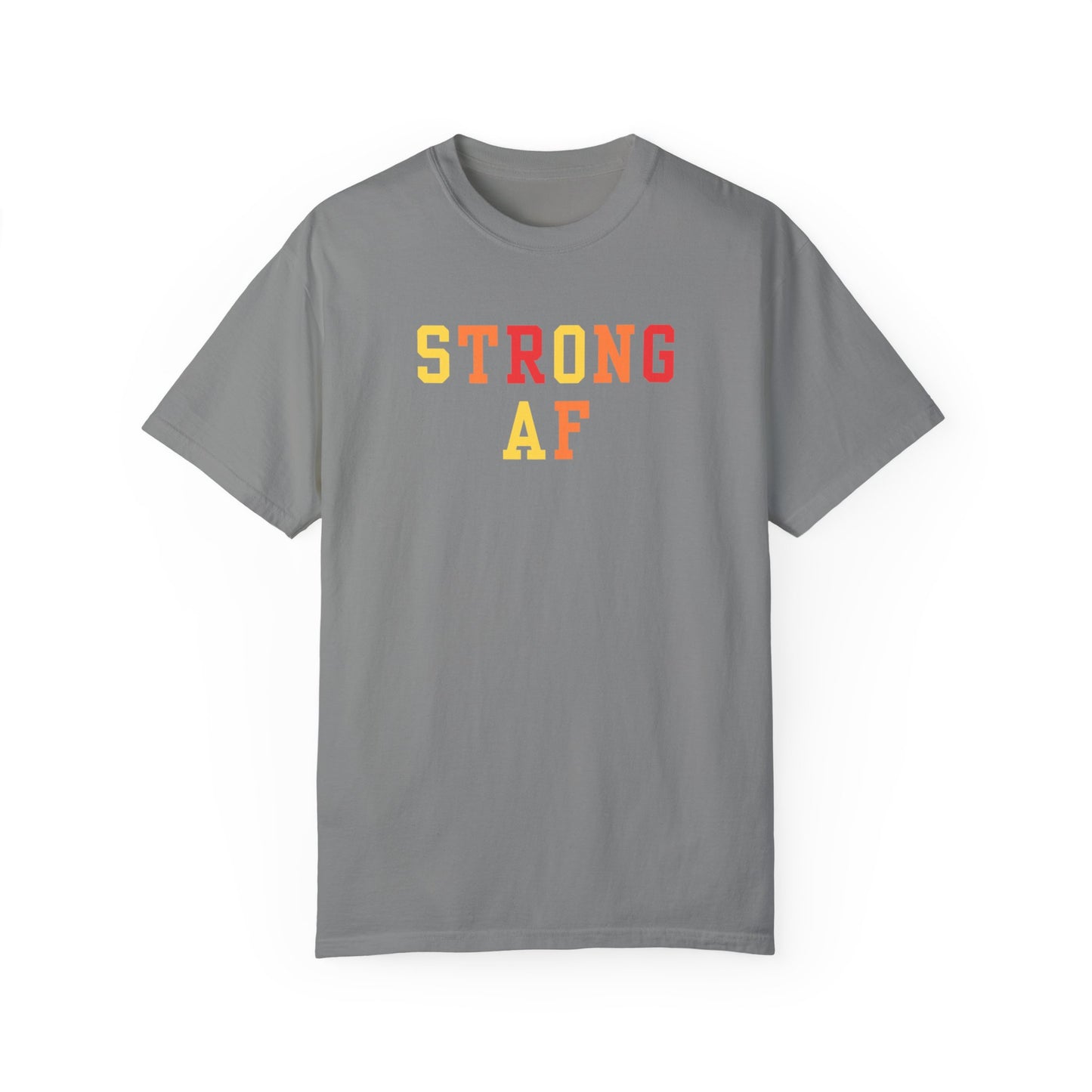 Strong AF T-Shirt (Red/Orange)