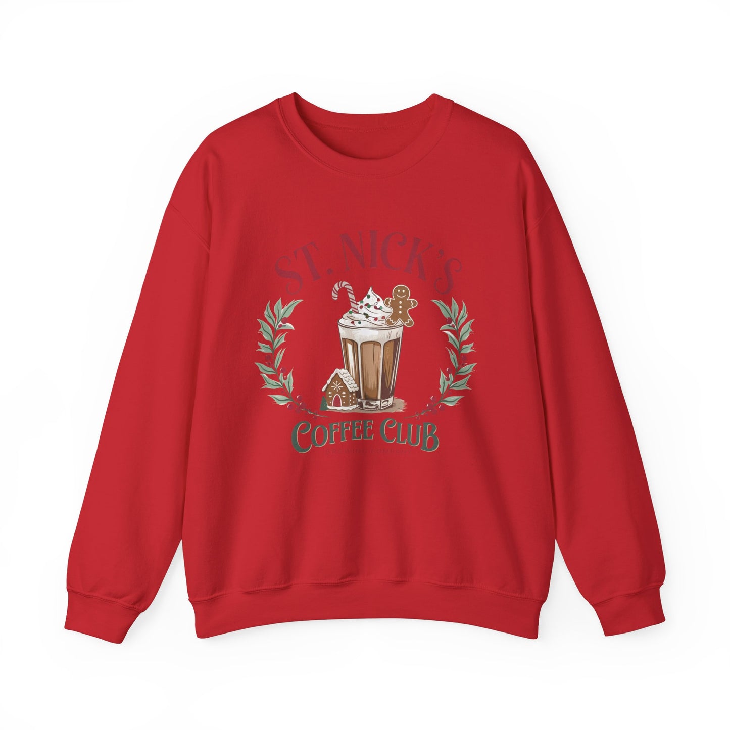 St. Nick's Coffee Club Crewneck Sweatshirt