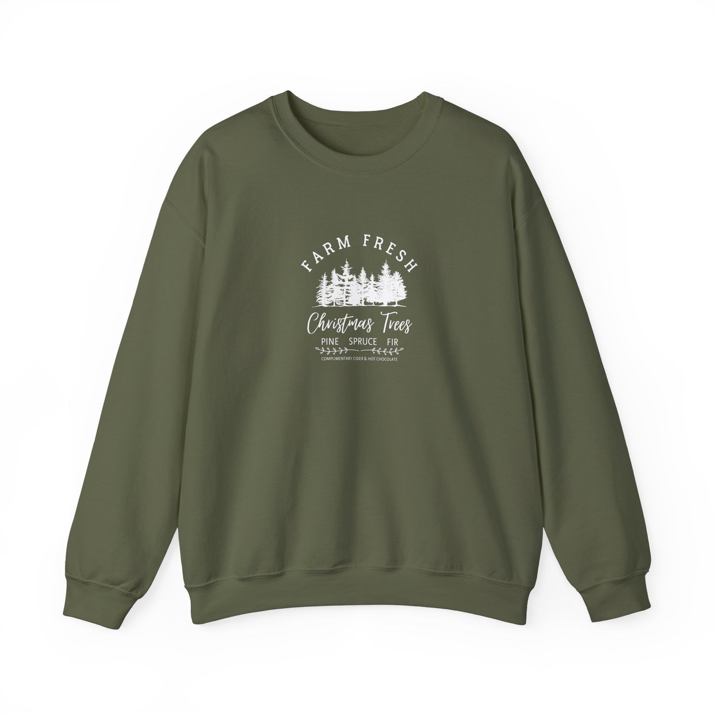 Christmas Trees Crewneck Sweatshirt