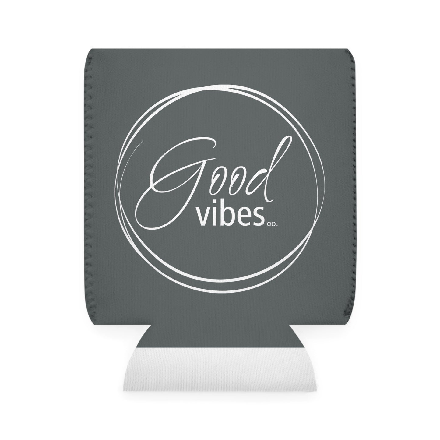 Good Vibes Koozie - Grey