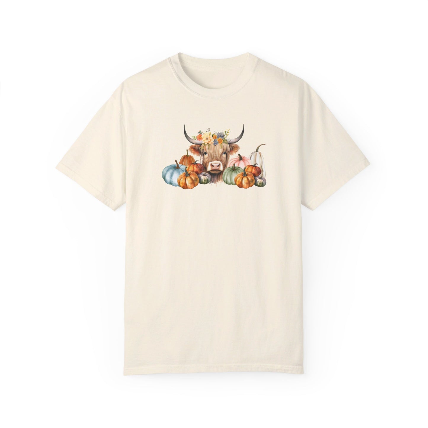 Highland Cow Pumpkin T-Shirt