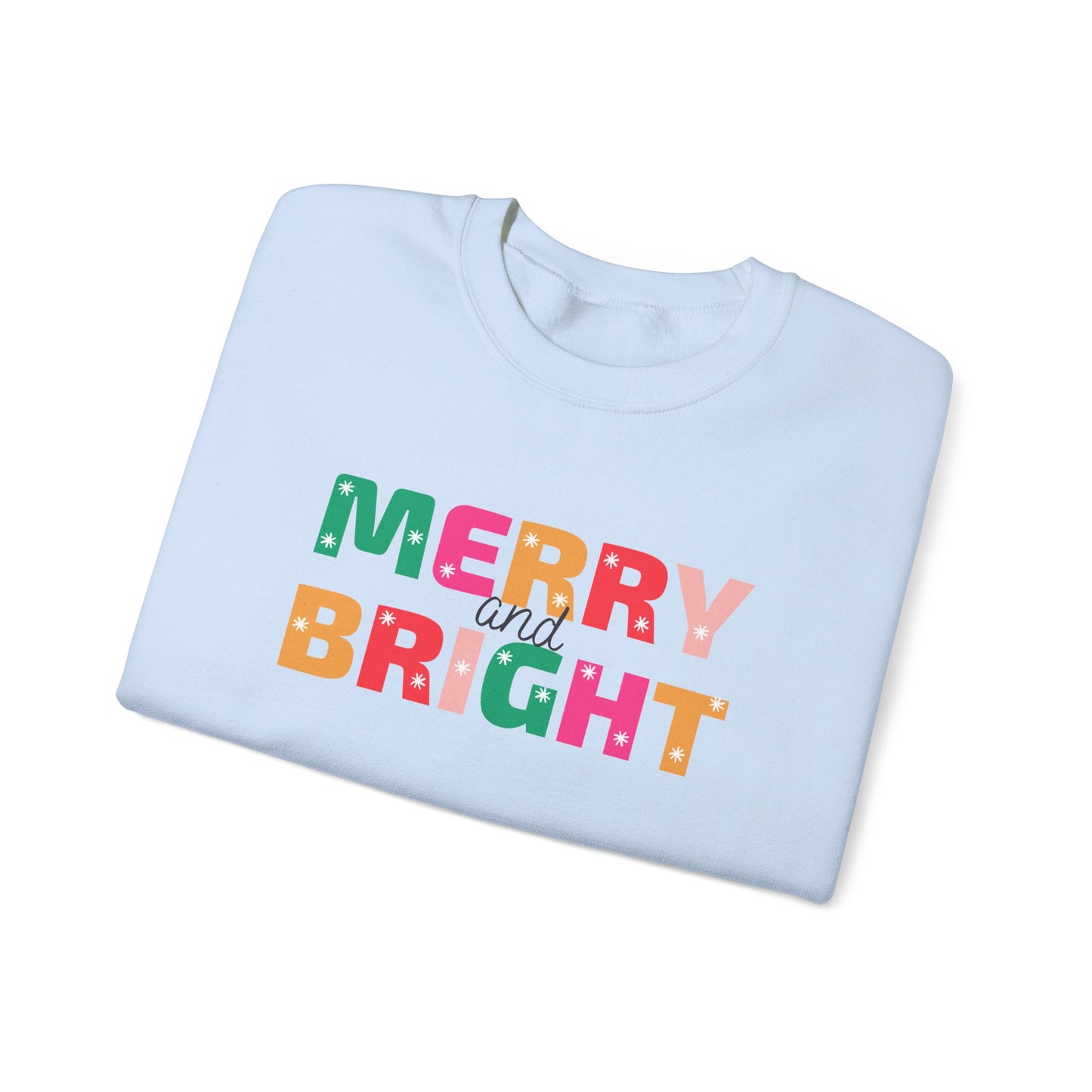 Merry and Bright Crewneck Sweatshirt