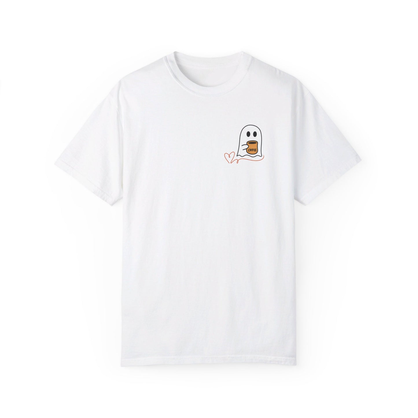 Ghost with Coffee T-Shirt