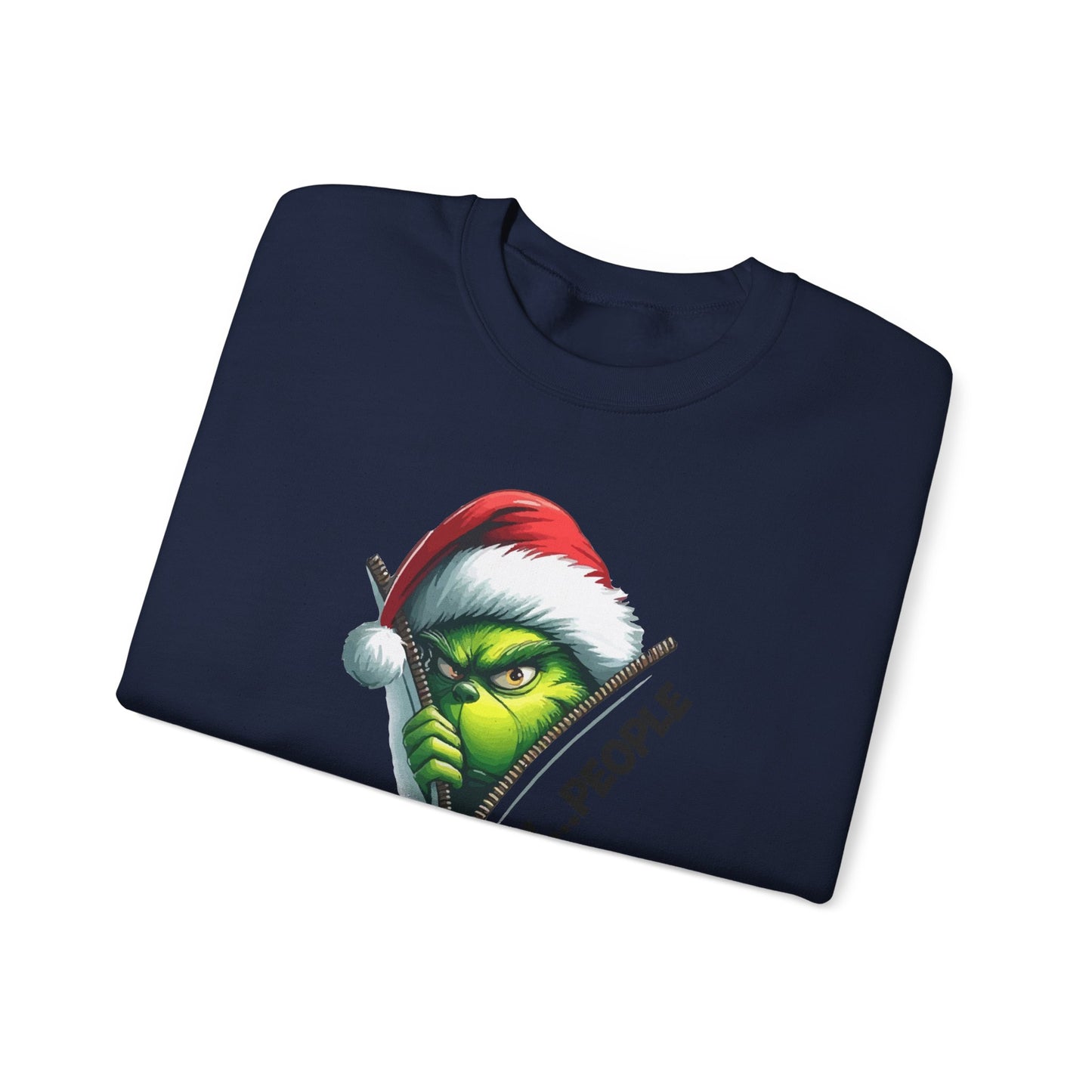 Grinch Ew..People Crewneck Sweatshirt