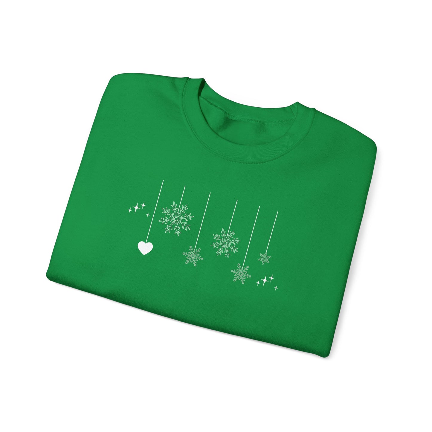 Snowflakes Crewneck Sweatshirt