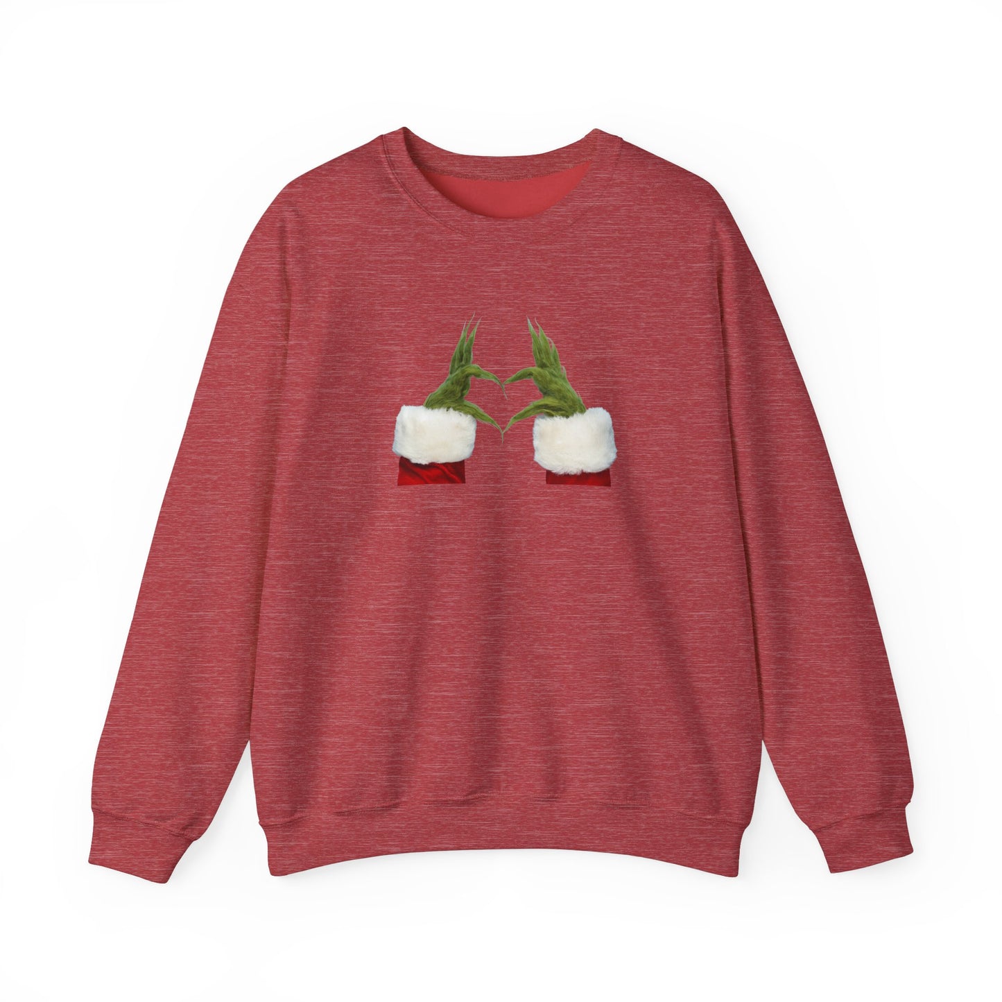 Grinch Hands Crewneck Sweatshirt