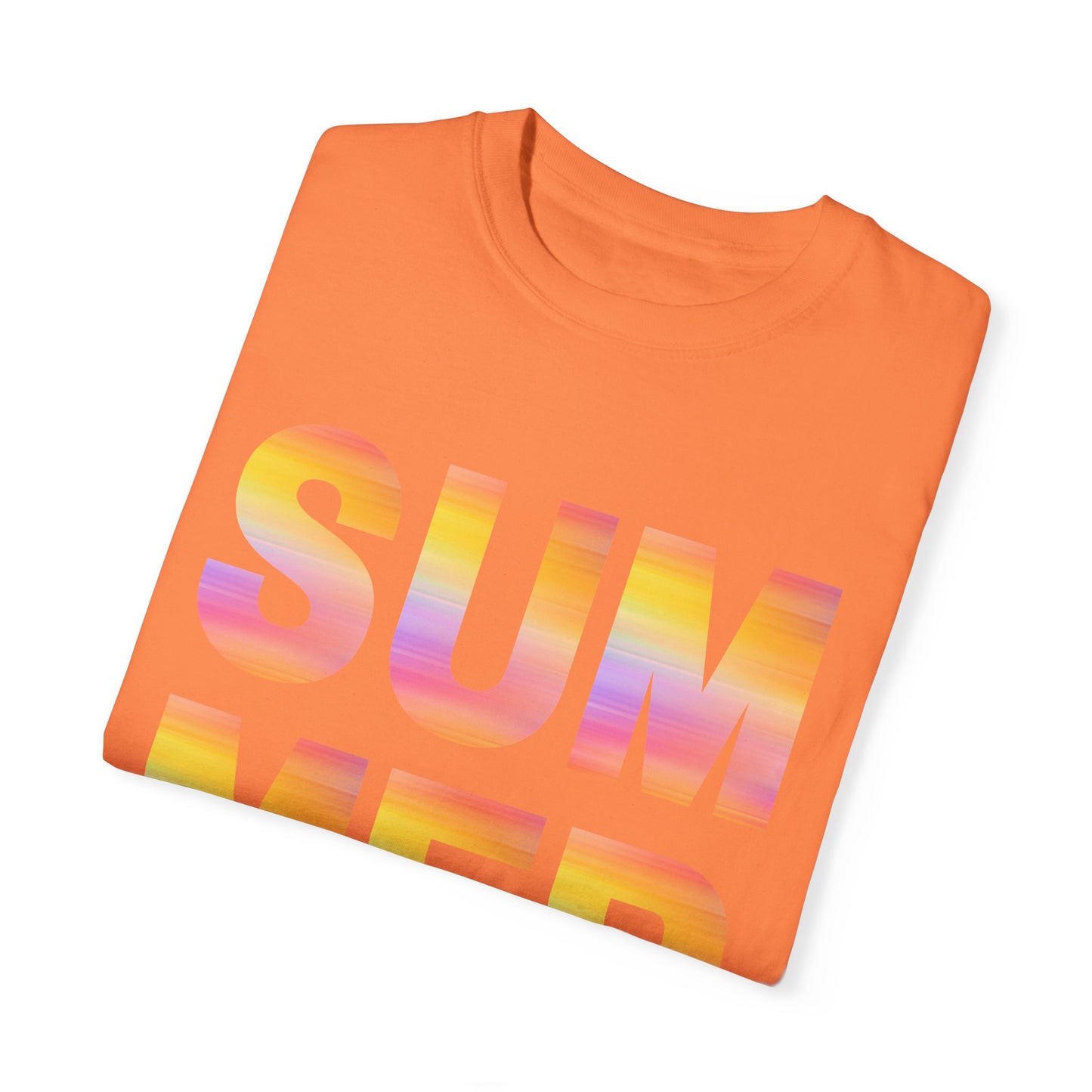 Summer Ombre Letters T-Shirt