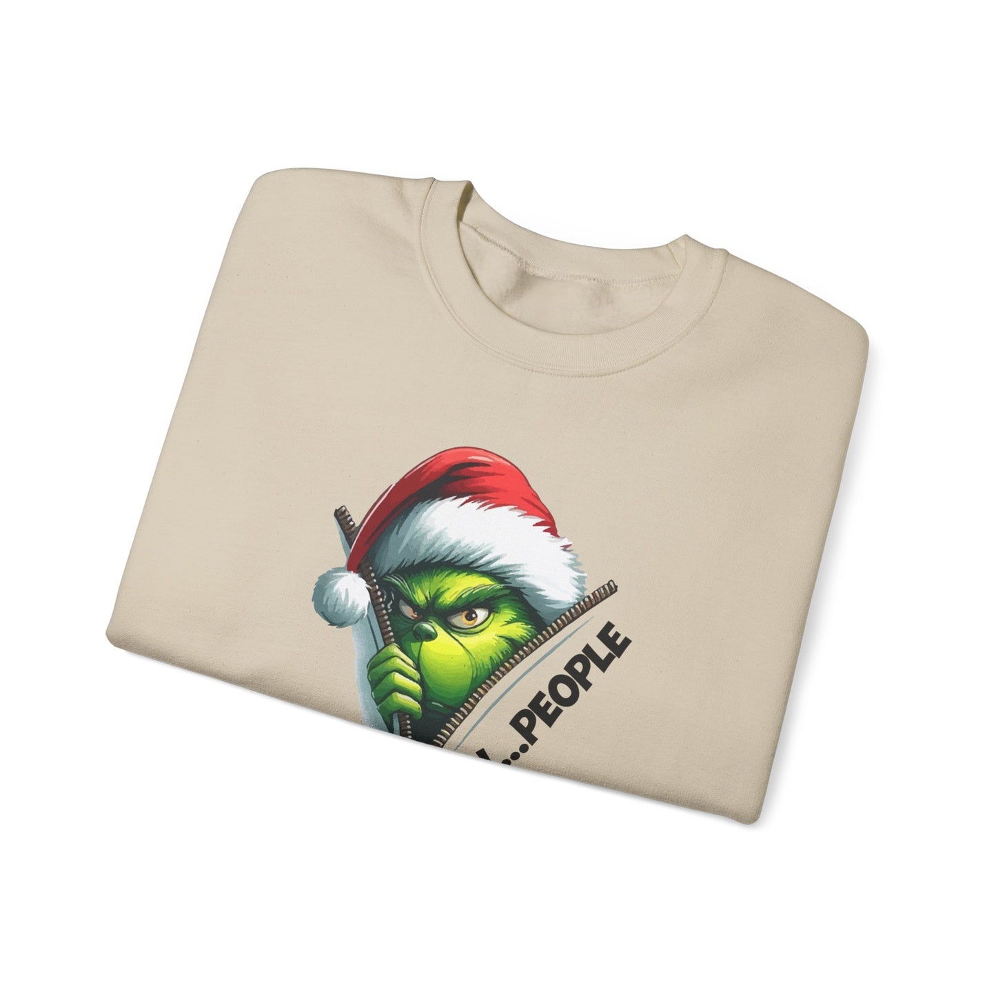 Grinch Ew..People Crewneck Sweatshirt