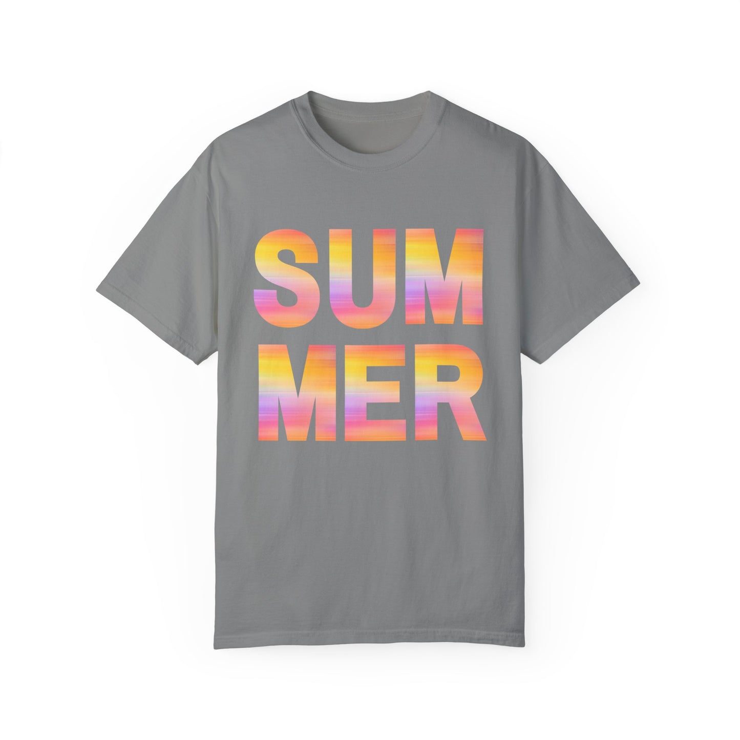 Summer Ombre Letters T-Shirt