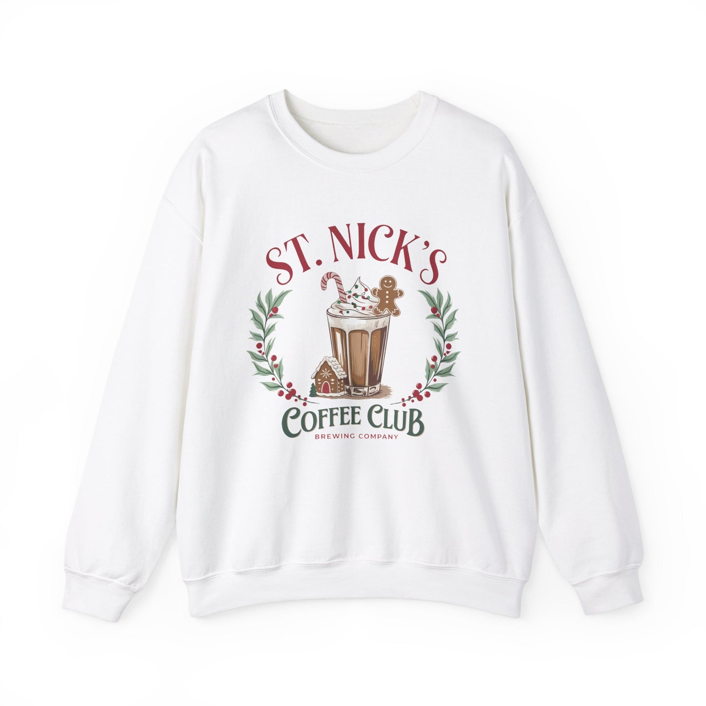 St. Nick's Coffee Club Crewneck Sweatshirt