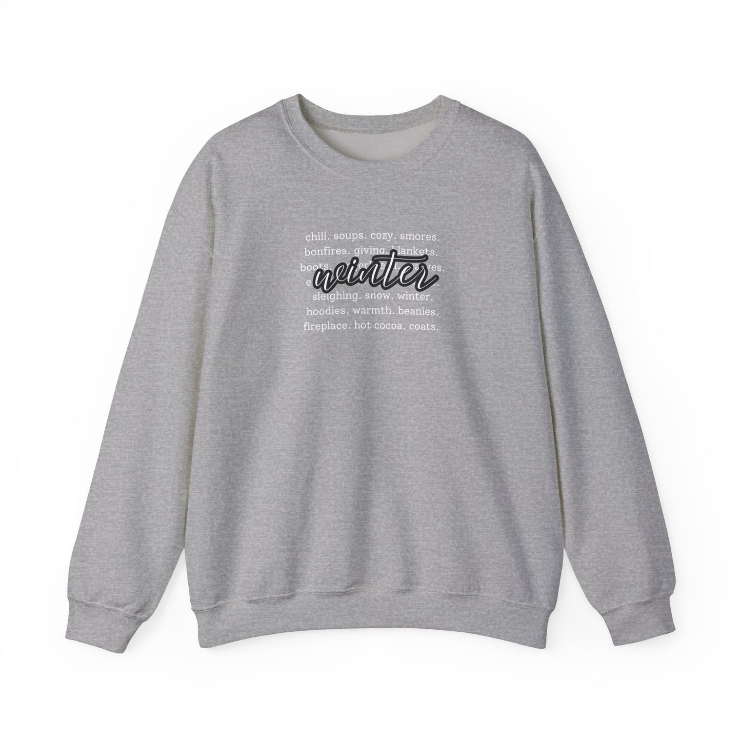 Winter Activities Crewneck Sweatshirt