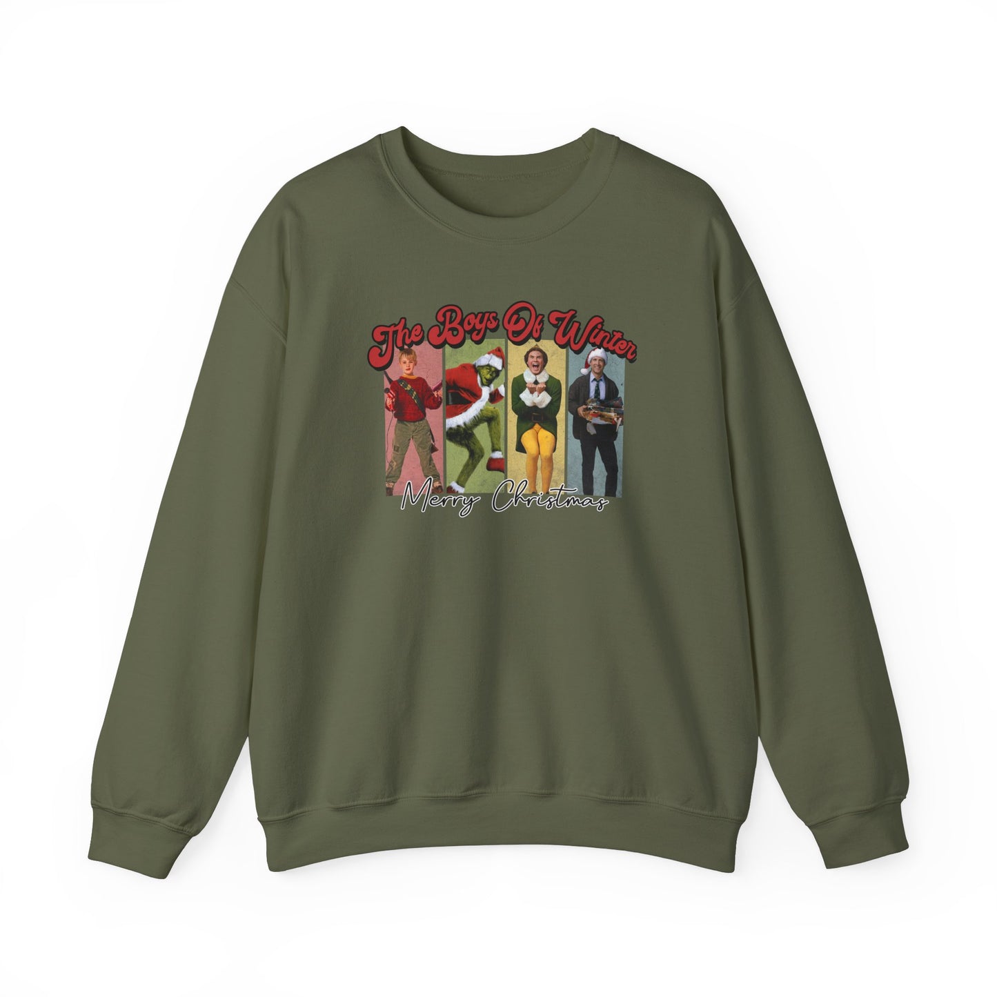 The Boys of Christmas Crewneck Sweatshirt