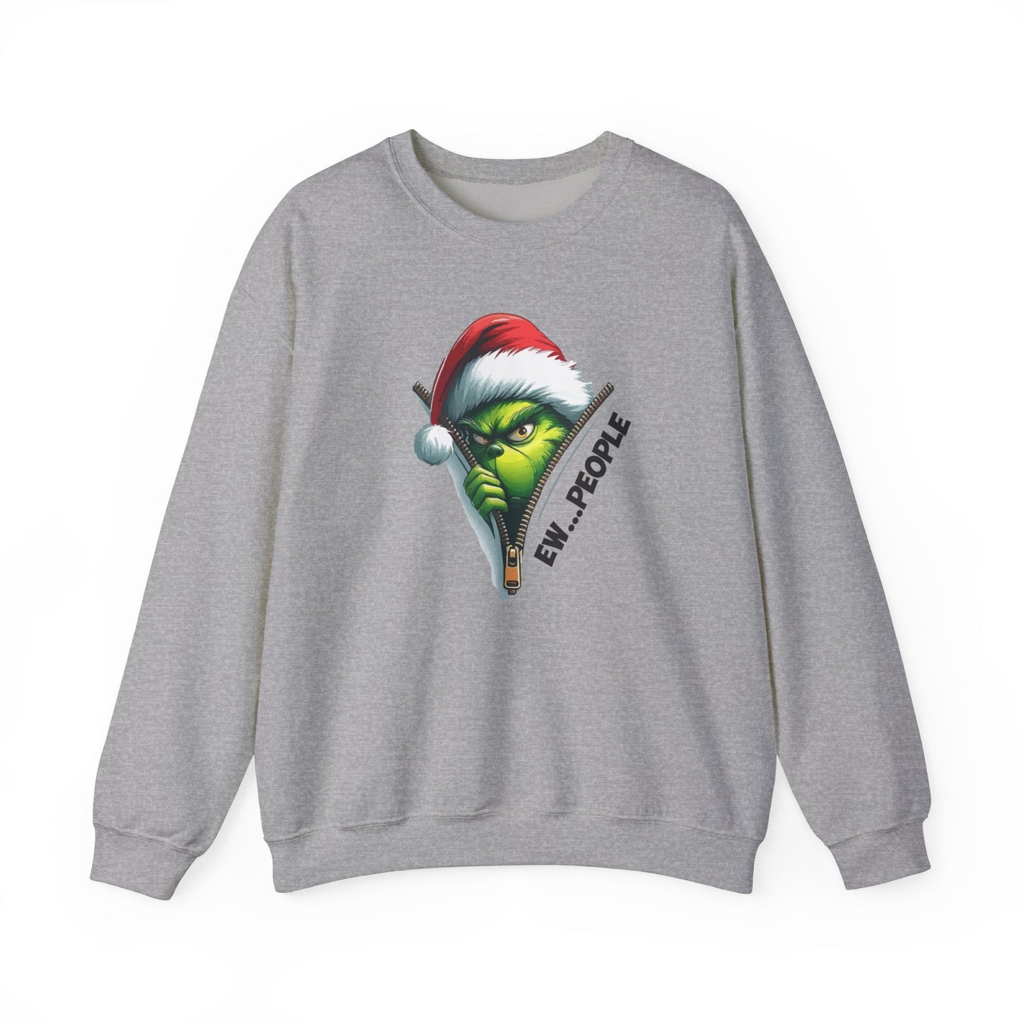 Grinch Ew..People Crewneck Sweatshirt