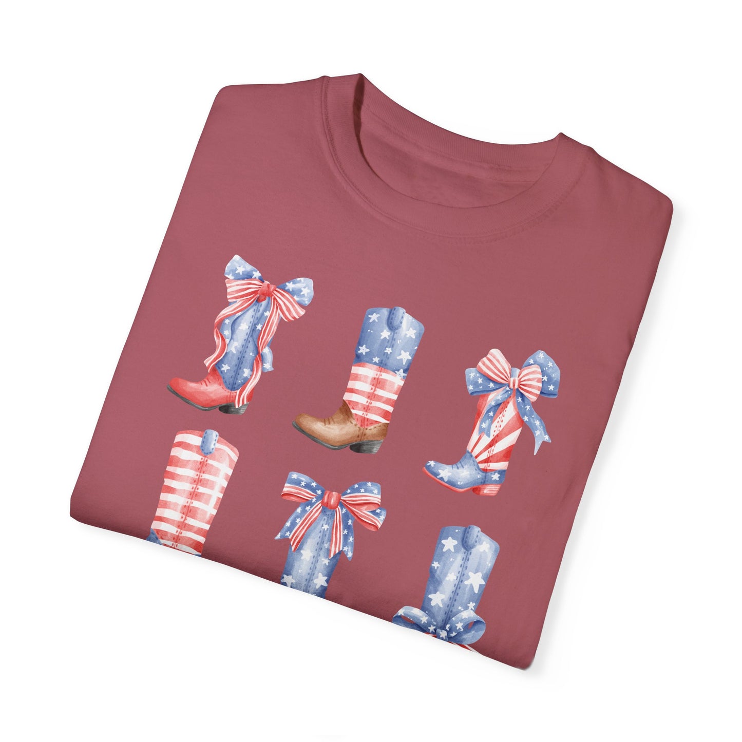 Patriotic Cowboy Boots T-Shirt