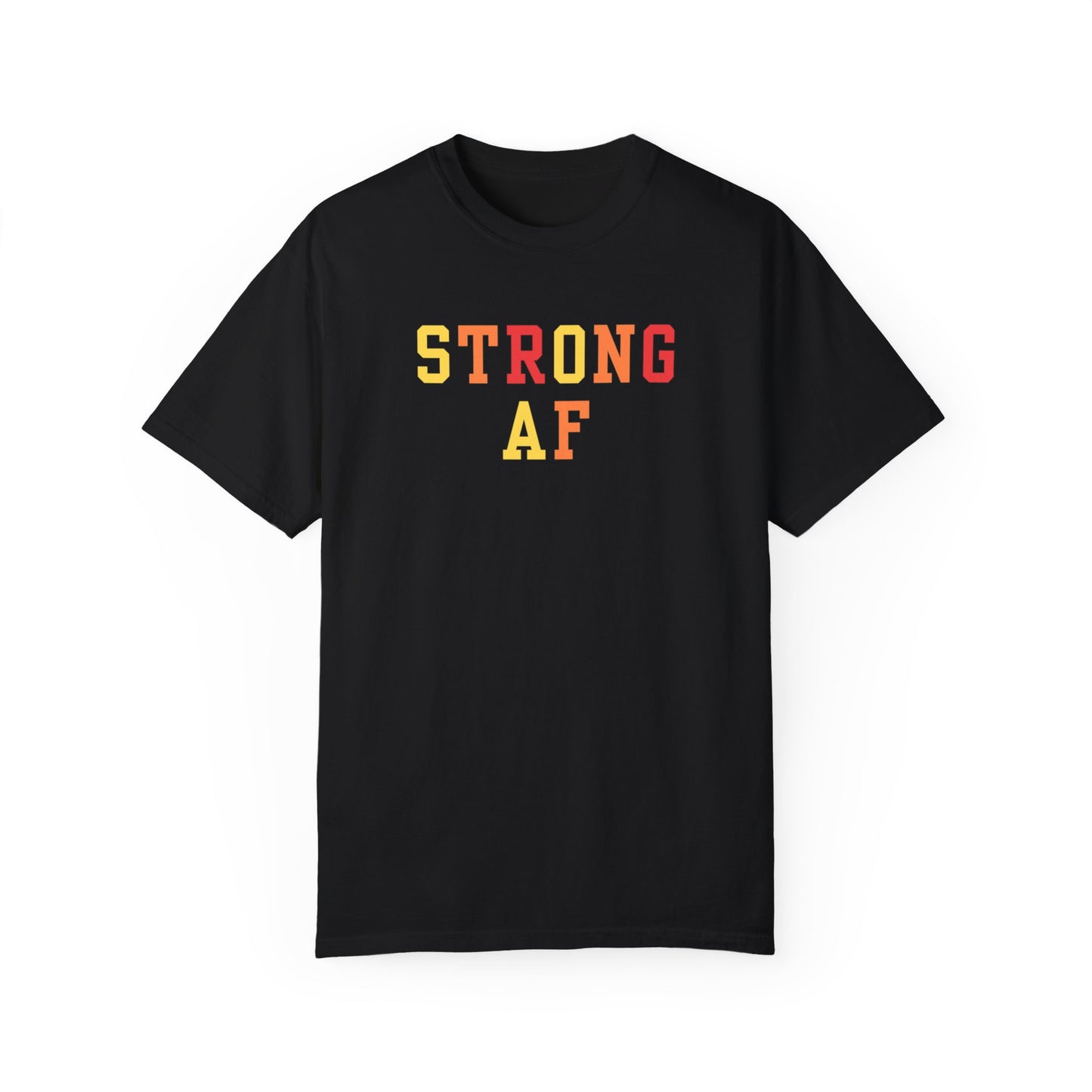 Strong AF T-Shirt (Red/Orange)