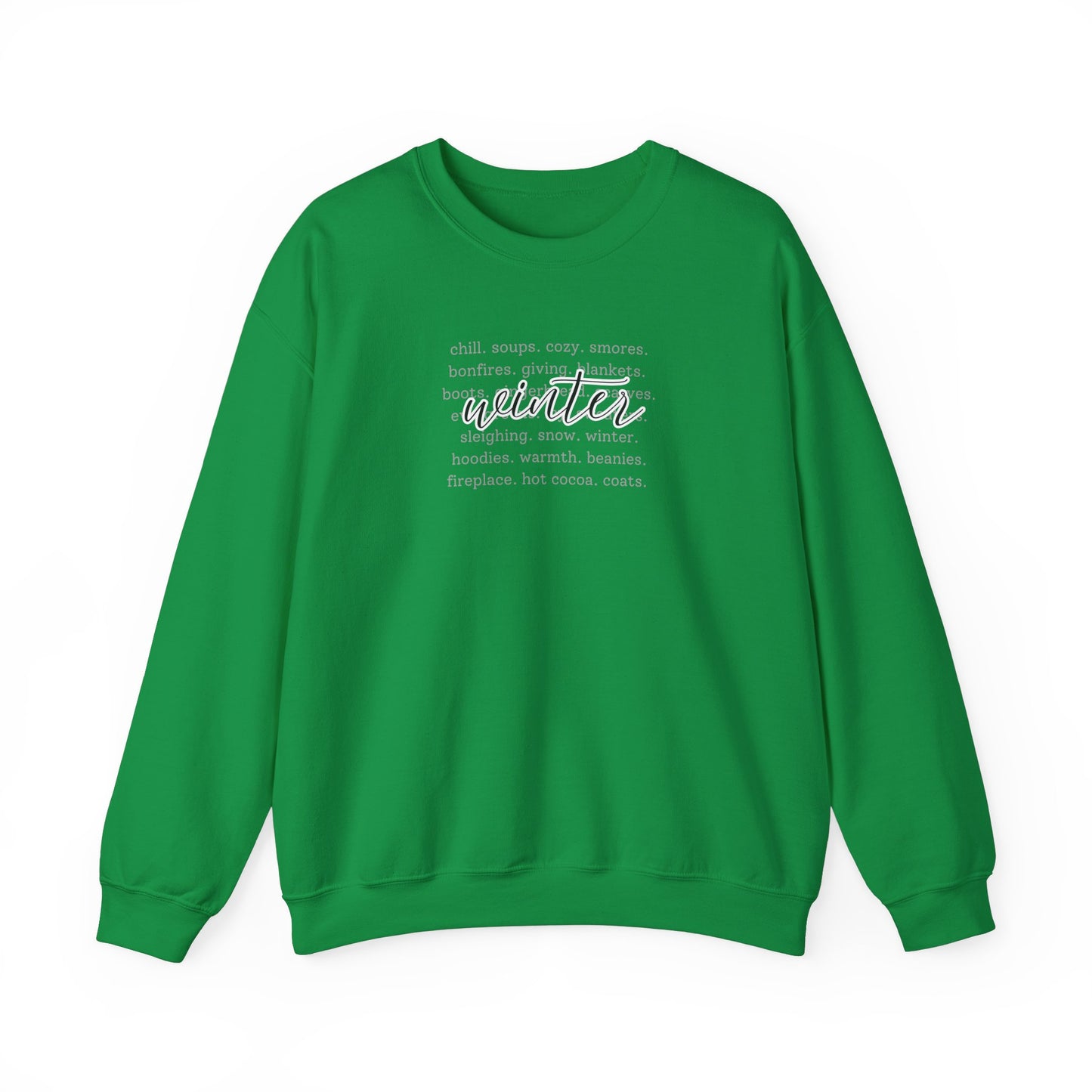 Winter Activities Crewneck Sweatshirt