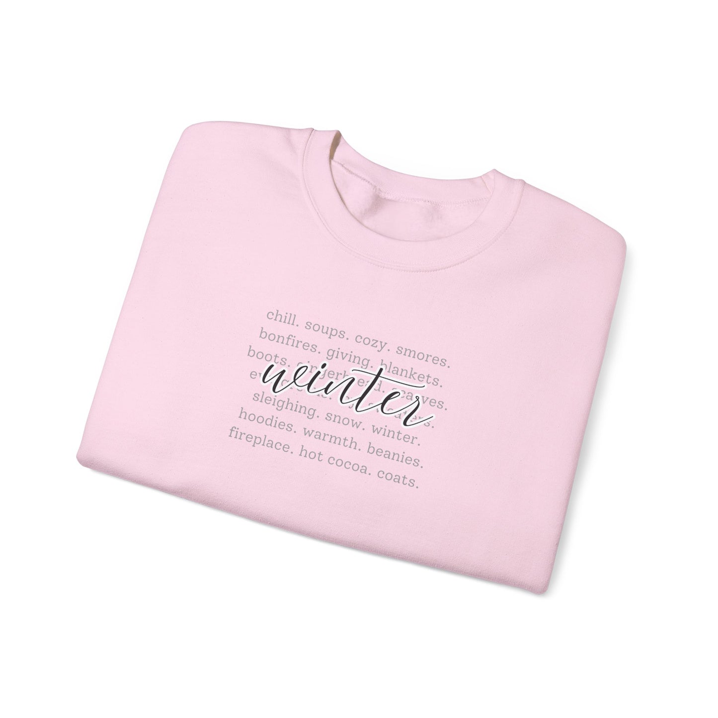 Winter Activities Crewneck Sweatshirt