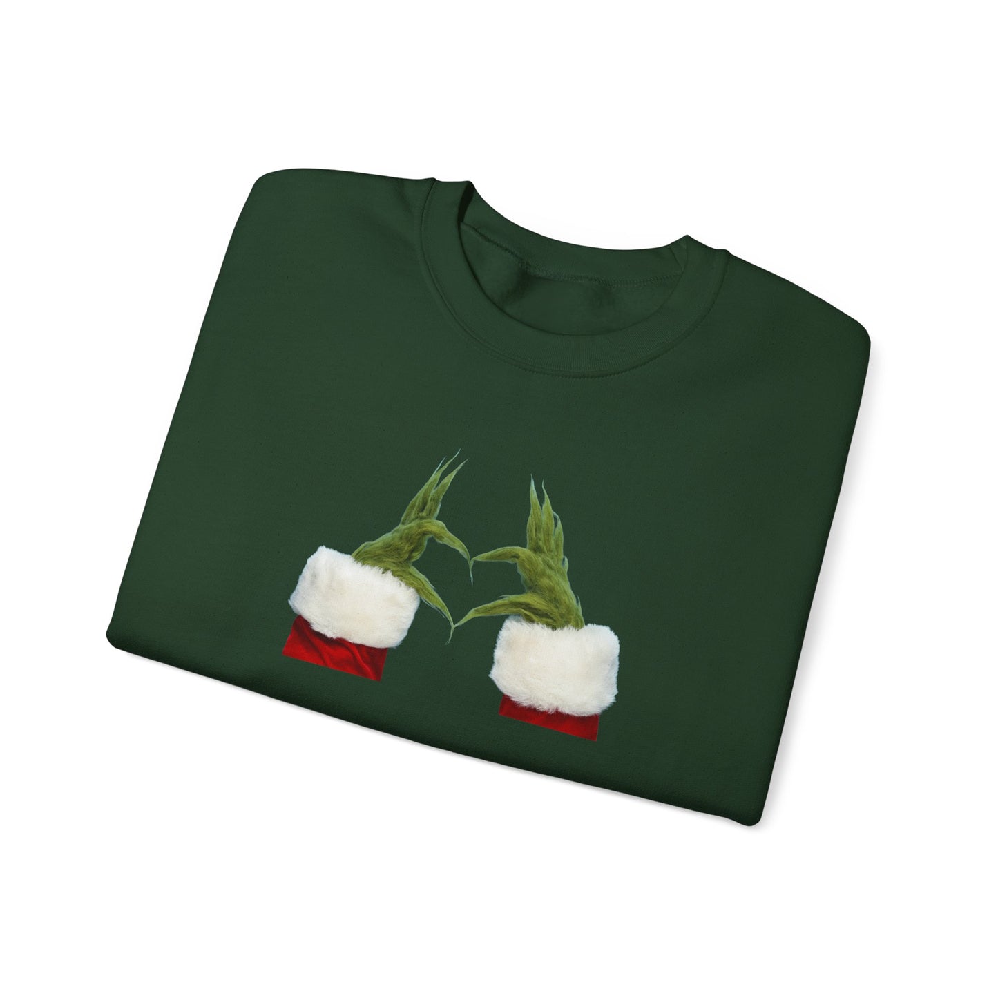 Grinch Hands Crewneck Sweatshirt