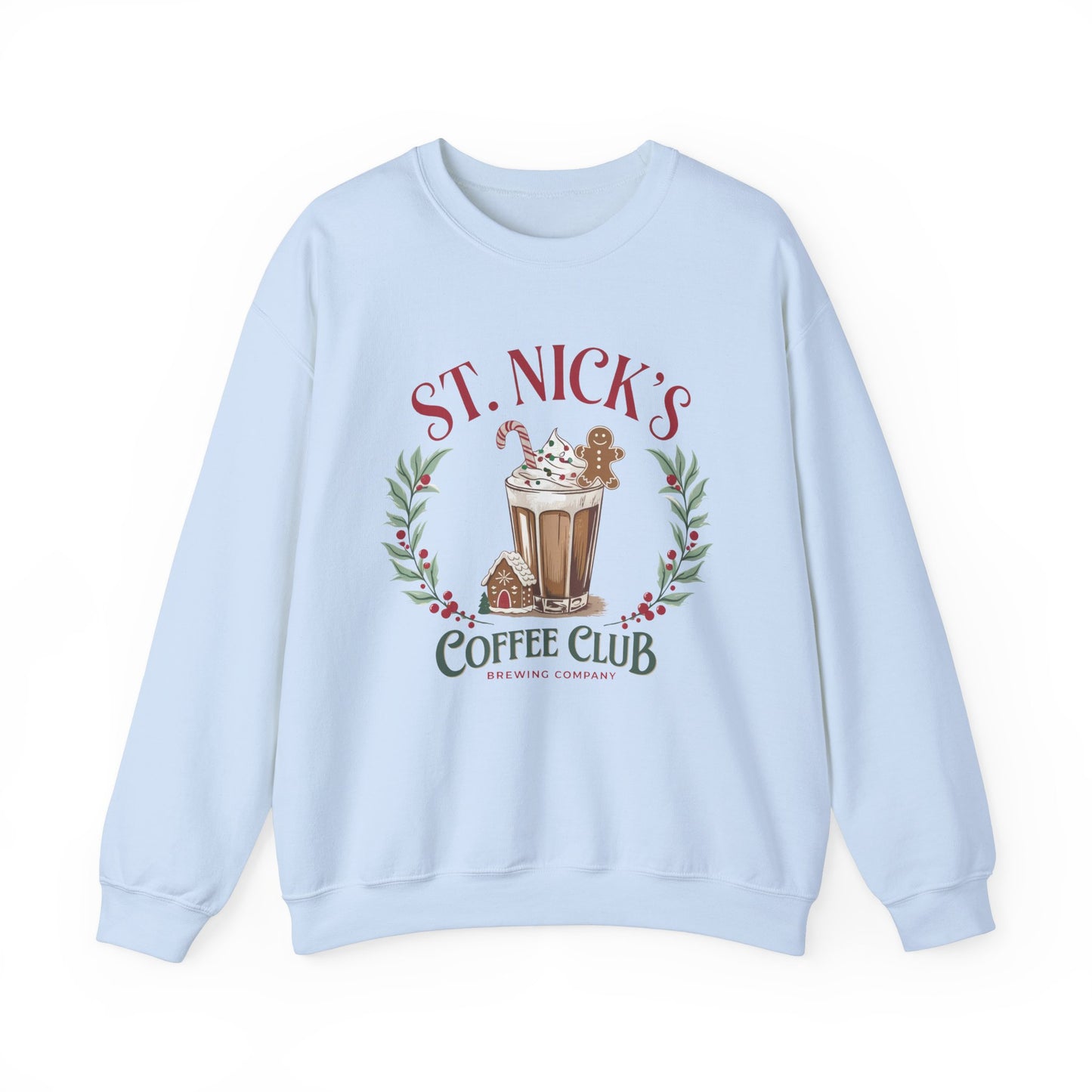 St. Nick's Coffee Club Crewneck Sweatshirt