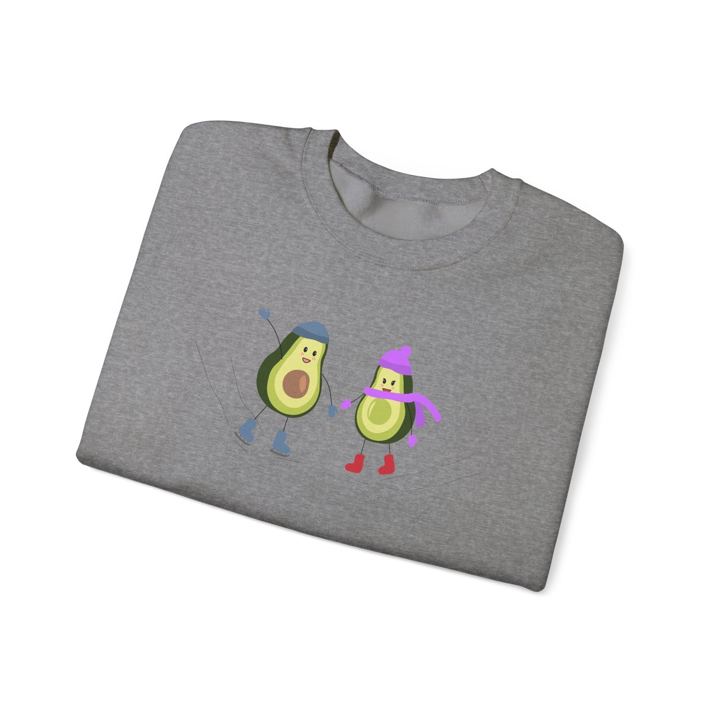 Skating Avocados Crewneck Sweatshirt