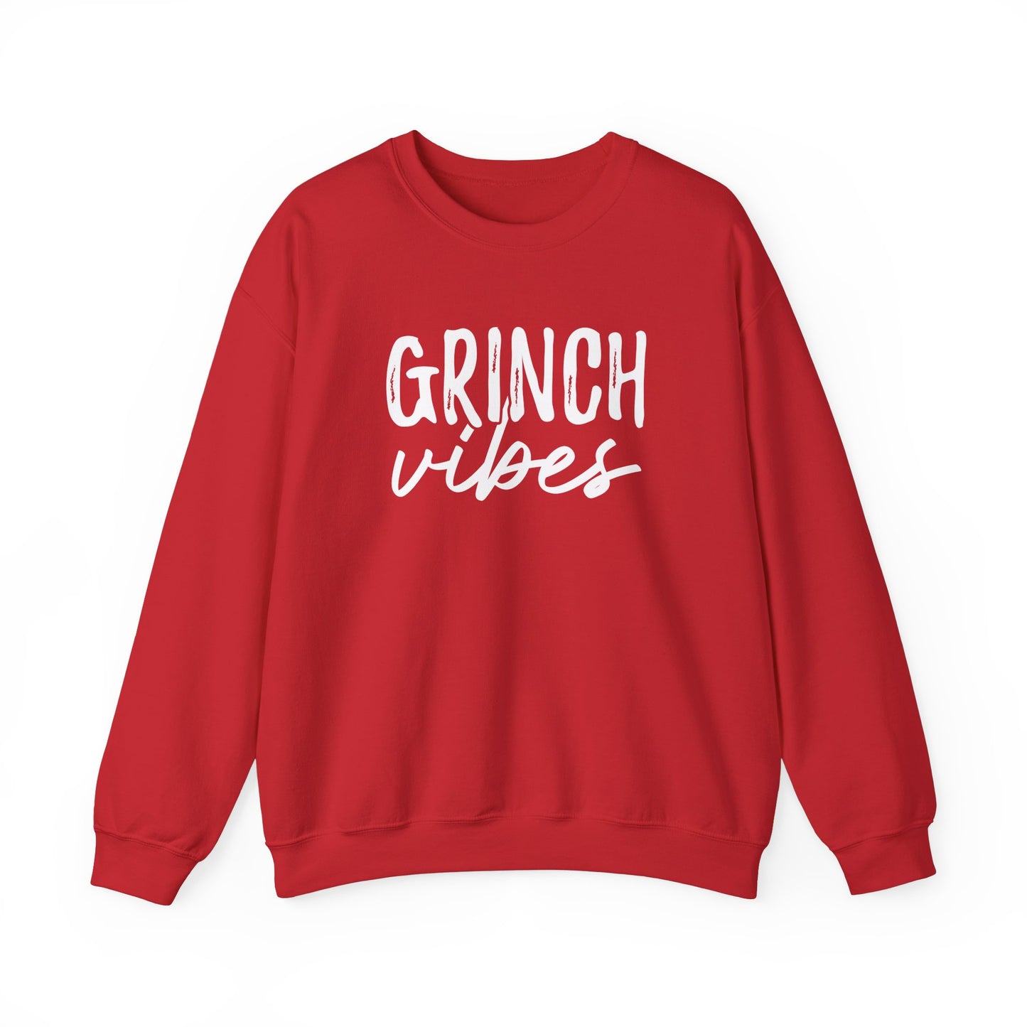 Grinch Vibes Crewneck Sweatshirt