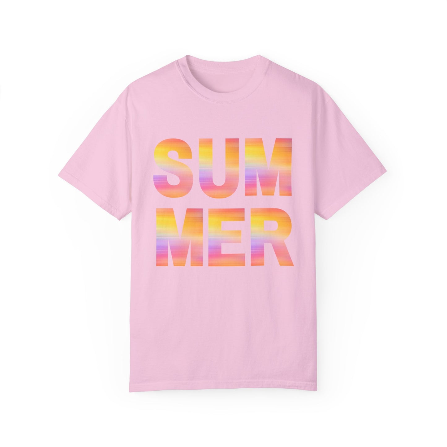 Summer Ombre Letters T-Shirt