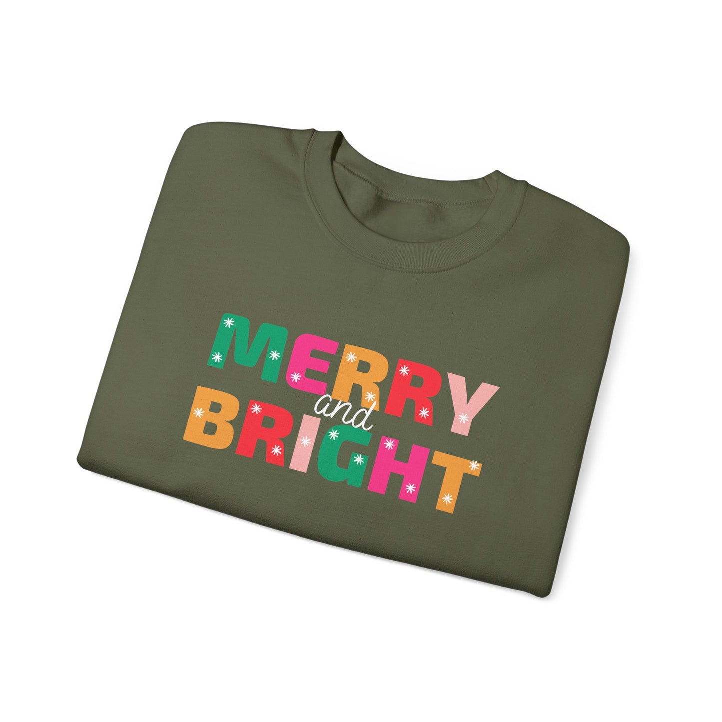 Merry and Bright Crewneck Sweatshirt