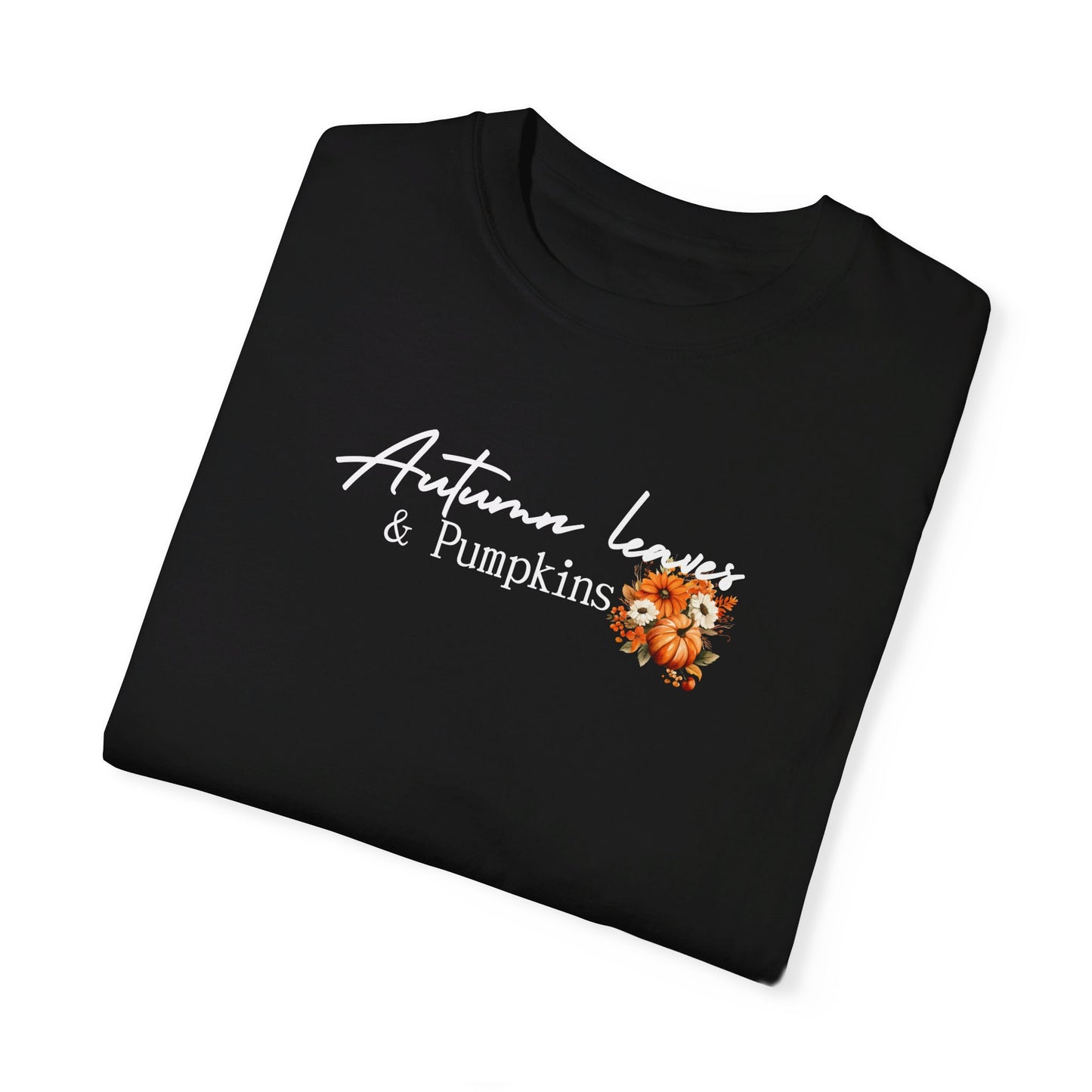 Autumn Leaves & Pumpkins T-Shirt